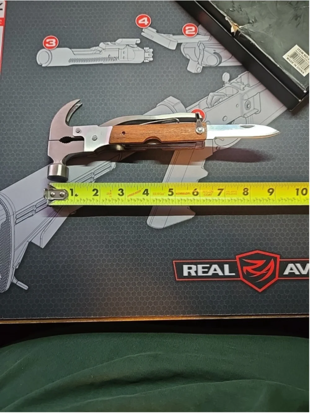 Mad Man 12-In-1 Hammer Time Utility Tool New open box Mint Father's Day Gift